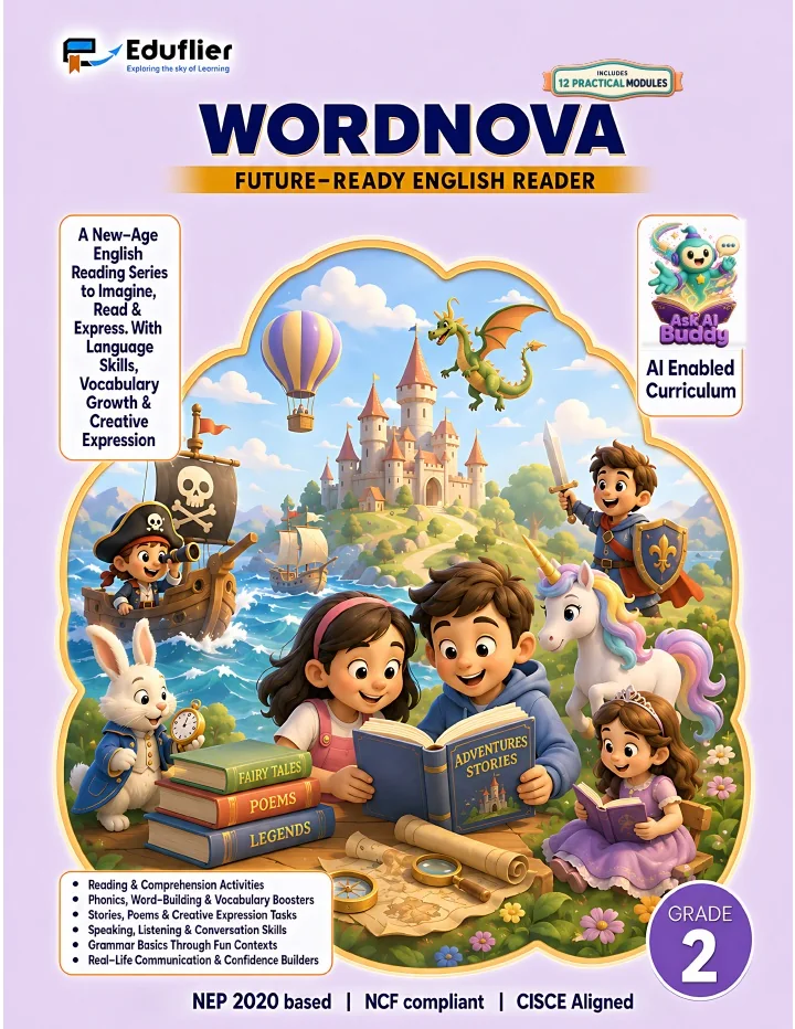English Reader Grade 2 approved Eduflier book cover