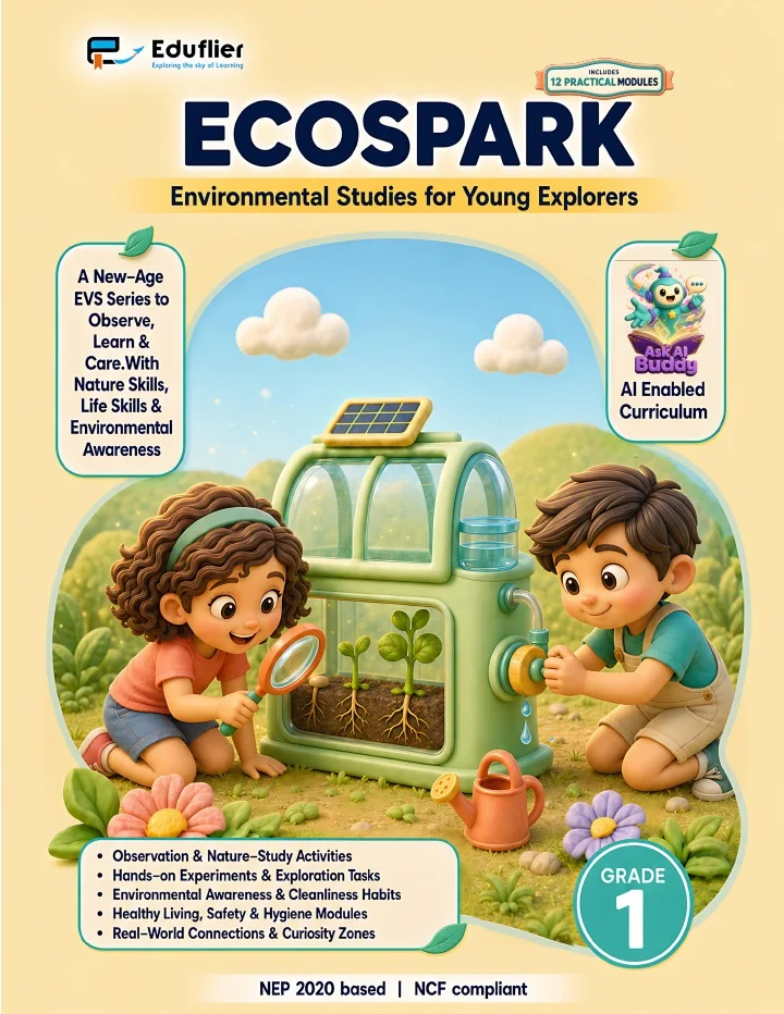 EVS Grade 1 approved Eduflier book cover