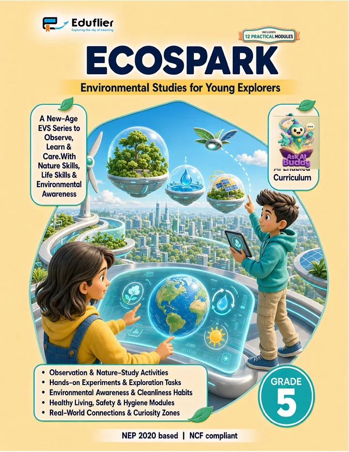 EVS Grade 5 approved Eduflier book cover